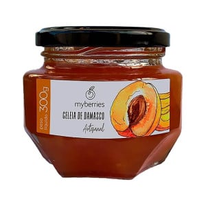 Geleia de Damasco Artesanal 300g
